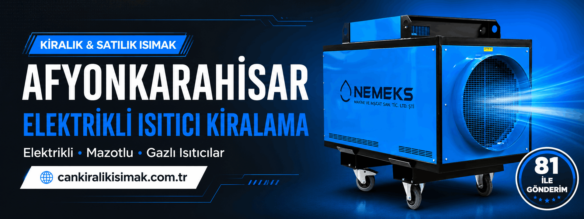 afyonkarahisar ısımak kiralama