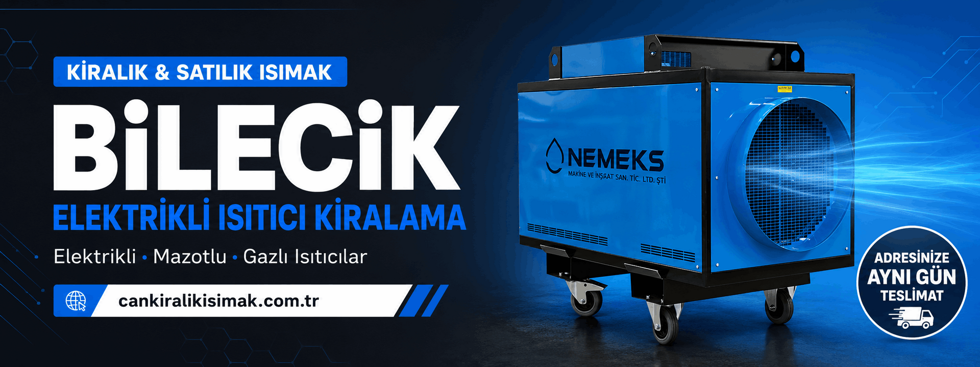 bilecik ısımak kiralama
