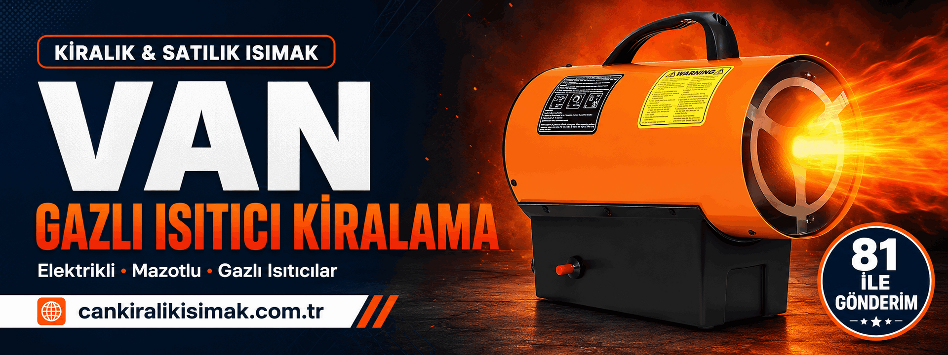 van ısımak kiralama